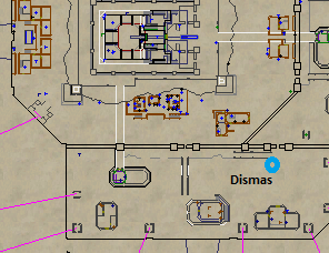 Dismas map location